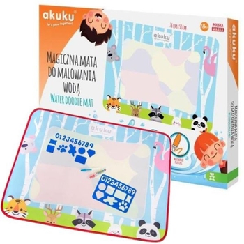 Килимок для малювання водою Akuku, 76х58 см (A0386) - Pampik