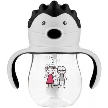 Поильник-непроливайка Akuku, 250 мл, серый (A0034) - Pampik