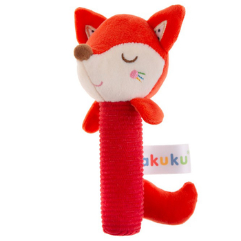 Плюшевая погремушка Akuku Лисичка (A0643) - Pampik - 3