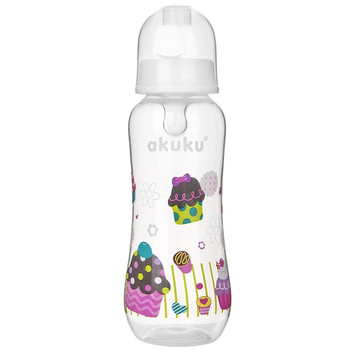 Пляшечка для годування Akuku Панкейки, 250 мл (A0005) - Pampik