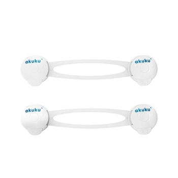 Защита для шкафов Akuku, 16 см., 2 шт., белый (A0650) - Pampik