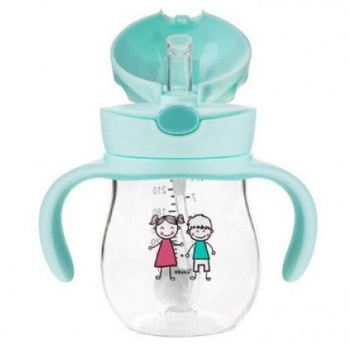 Поїльник-непроливайка Akuku, 250 мл, м'ятний (A0033) - Pampik - 3