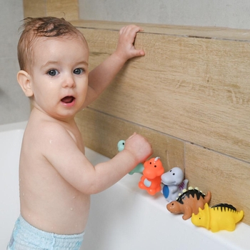 Набор игрушек для ванной Akuku Динозаври, 5 шт. (A0169) - Pampik - 9