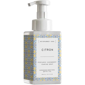 Парфумоване мило-пінка для рук та тіла Mr.Scrubber Citron, 450 мл - Pampik