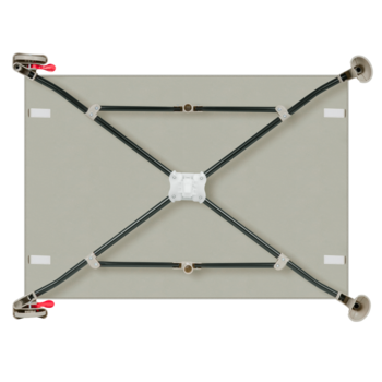 Манеж-кроватка Lionelo Laura Beige Sand (LO-LAURA BEIGE SAND) - Pampik - 7