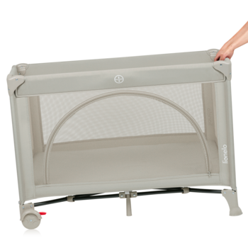 Манеж-кроватка Lionelo Laura Beige Sand (LO-LAURA BEIGE SAND) - Pampik - 6