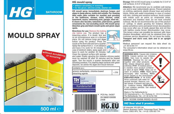 Средство для удаления грибка и плесени HG, 500 мл - Pampik - 2