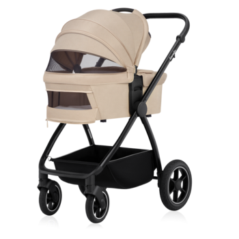 Універсальна коляска 2 в 1 Lionelo Meril Beige Sand (LO-MERIL 3IN1 BEIGE SAND) - Pampik - 5