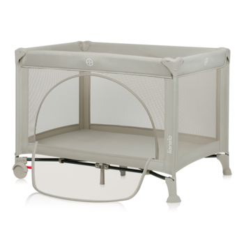 Манеж-кроватка Lionelo Laura Beige Sand (LO-LAURA BEIGE SAND) - Pampik - 5