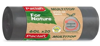 Пакеты Paclan для мусора 60 л, 20 шт. - Pampik