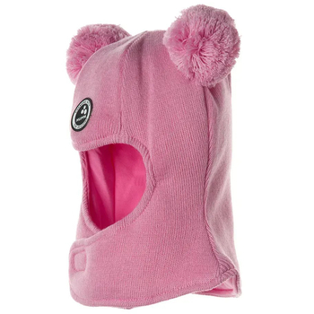 Шапка-шлем вязаная Huppa Charlie, р.S, светло-розовый (94410008-80003-00S) - Pampik - 2