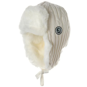 Шапка вязаная Huppa Sloan, р.XS, белый (94380008-00020-0XS) - Pampik