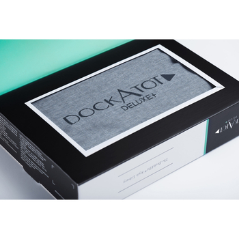 Сменный чехол для матраса-кокона DockATot Deluxe+, 0-8 мес., True Blue (20394) - Pampik