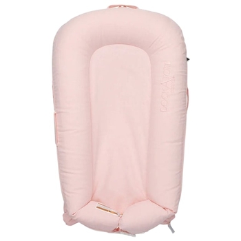 Змінний чохол для матраца-кокона DockATot Deluxe+, 0-8 міс., Blossom Chambray (204145) - Pampik - 2