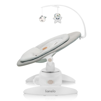 Уцінка. Крісло-гойдалка Lionelo Mell Beige Sand (LO-MELL BEIGE LATTE) - Pampik - 2