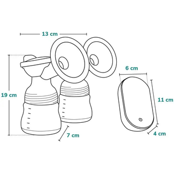 Уцінка. Електричний молоковідсмоктувач Lionelo Twee Go (LO-TWEE GO) - Pampik - 12