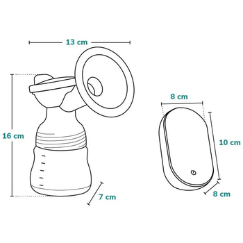 Уцінка. Електричний молоковідсмоктувач Lionelo Fidi Go (LO-FIDI GO) - Pampik - 16