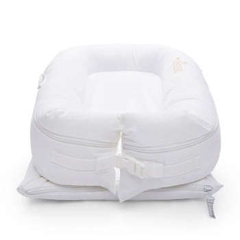 Матрац-кокон DockaTot Deluxe+, 0-8 міс., Pristine White (10301) - Pampik - 3