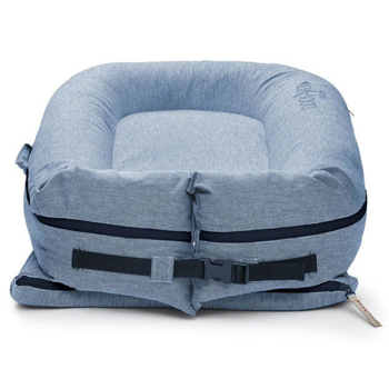 Матрац-кокон DockaTot Deluxe+, 0-8 міс., Indigo Chambray (10394) - Pampik - 2