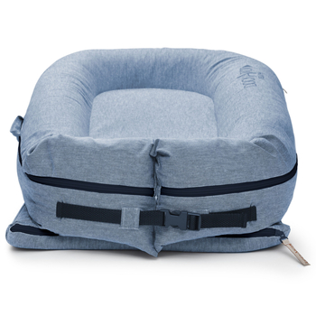 Сменный чехол для матраса-кокона DockATot Deluxe+, 0-8 мес., True Blue (20394) - Pampik - 3