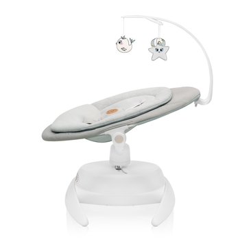 Кресло-качалка Lionelo Mell Beige Sand (LO-MELL BEIGE LATTE) - Pampik - 3