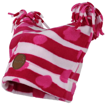 Флисовая шапка Huppa William, р.L, фуксия с принтом (80240000-63363-00L) - Pampik