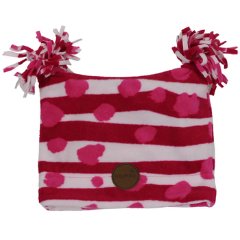 Флисовая шапка Huppa William, р.L, фуксия с принтом (80240000-63363-00L) - Pampik - 2