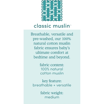 Муслинові пелюшки Aden + Anais Musy Dahlias, 70х70 см, 3 шт., бІло-рожевий (AA7248) - Pampik - 4