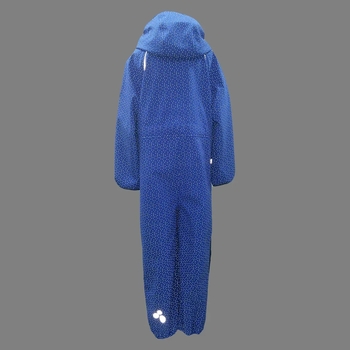 Детский демисезонный комбинезон Huppa Adal 1 Softshell, р.80, синий (36390100-10635-080) - Pampik - 5