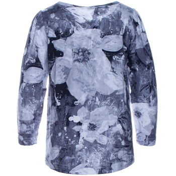 Футболка с длинным рукавом Huppa Jamena, р.128, светло-серый (73020000-94428-128) - Pampik - 2