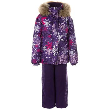Комплект зимовий Huppa Marvel: куртка + напівкомбінезон, р.98, фіолетовий (45100030-14353-098) - Pampik