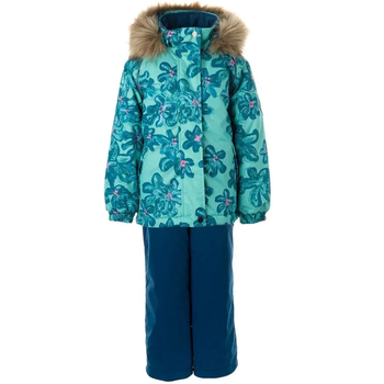Комплект зимовий Huppa Marvel: куртка + напівкомбінезон, р.92, м'ятний з бірюзовим (45100030-14426-092) - Pampik