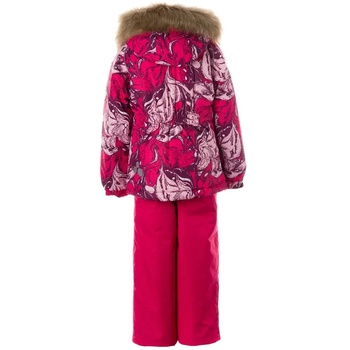 Комплект зимний Huppa Marvel: куртка + полукомбинезон, р.92, фуксия (45100030-11363-092) - Pampik - 2
