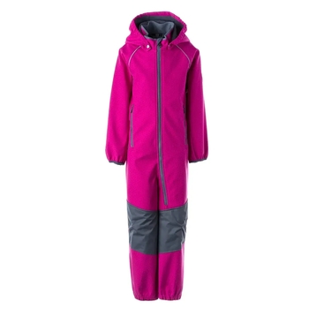 Детский демисезонный комбинезон Huppa Adal 1 Softshell, р.74, фуксия (36390100-10663-074) - Pampik