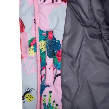 Комплект зимовий Huppa Renely 2: куртка + напівкомбінезон, р.92, рожевий з сірим (41850230-13403-092) - Pampik - 6