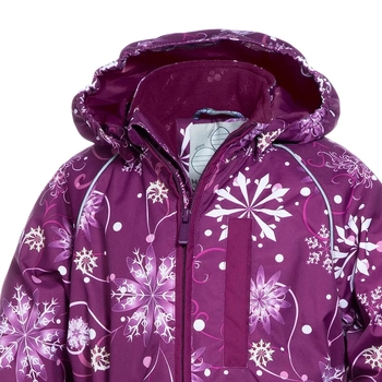 Комбинезон зимний Huppa Willy 1, р.104, бордовый (31900120-94234-104) - Pampik - 4