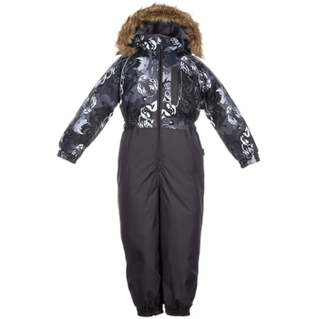 Комбинезон зимний Huppa Willy, р.98, темно-серый (31900030-82818-098) - Pampik