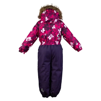 Дитячий зимовий комбінезон Huppa Chloe 1, р.122, фуксія з принтом (36190130-81663-122) - Pampik - 2