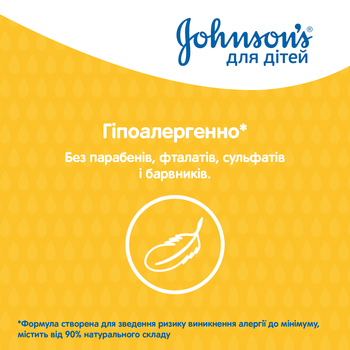 Дитячий шампунь для волосся Johnson's, 750 мл - Pampik - 6