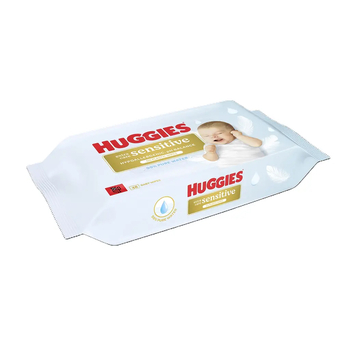 Влажные салфетки Huggies Extra Care Sensitive, 48 шт. - Pampik - 2