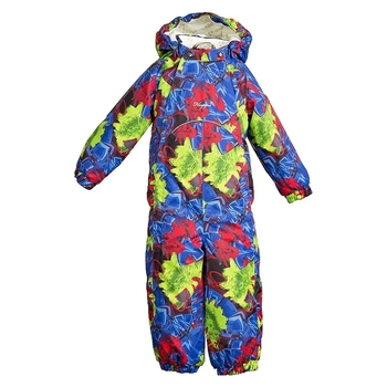 Дитячий демісезонний комбінезон Huppa Golden, р.62, синій з принтом (36080010-82235-062) - Pampik