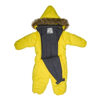 Дитячий зимовий комбінезон Huppa Keira, р.104, жовтий (31920030-70002-104) - Pampik - 4