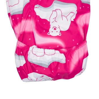 Дитячий зимовий комбінезон Huppa Keira, р.92, фуксія з принтом (31920030-13263-092) - Pampik - 6