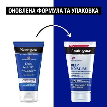 Лосьон для тела Neutrogena Норвежская формула Глубокое увлажнение для сухой кожи, 75 мл - Pampik - 3
