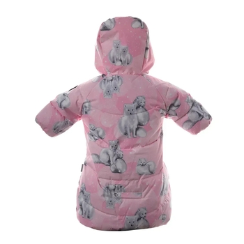 Спальный мешок-конверт Huppa Emily, пуховый, р.56, светло-розовый с принтом (32010055-23103-056) - Pampik - 2