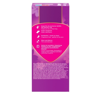 Прокладки жіночі щоденнi CAREFREE® Large plus, 20 шт. - Pampik - 4