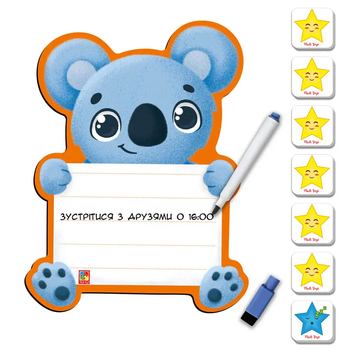 Магнітна дошка з маркером Vladi Toys Коала (VT3601-23) - Pampik - 4