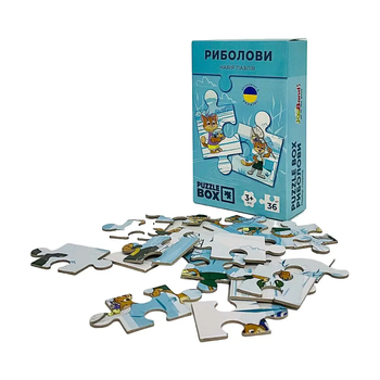 Набір пазлів JoyBand Bontoy Риболови, 36 елементів (PB02) - Pampik