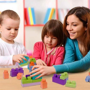 Конструктор Roo Crew Блоки, 50 шт. (58003) - Pampik - 3