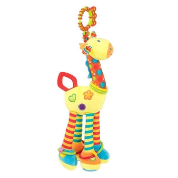 М'яка іграшка-підвіска Baby Team Жираф (8531) - Pampik